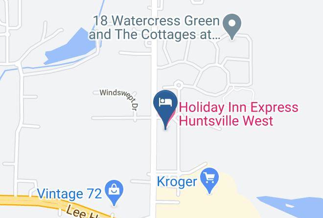 Holiday Inn Express & Suites Huntsville West Research Park Map