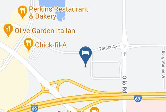 Holiday Inn Express & Suites Indianapolis Ne Noblesville Map