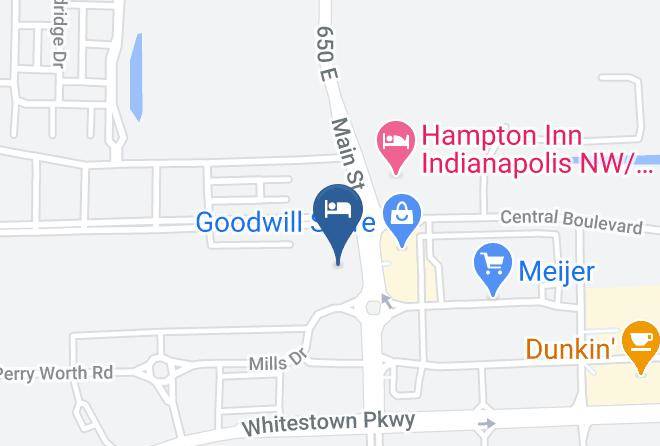 Holiday Inn Express & Suites Indianapolis Nw Zionsville Map