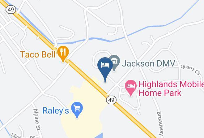 Amador - Holiday Inn Express & Suites Jackson Maps