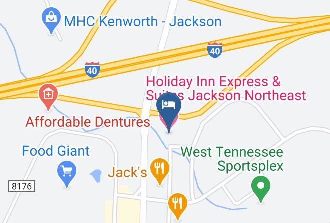 Madison - Holiday Inn Express & Suites Jackson Northeast Maps