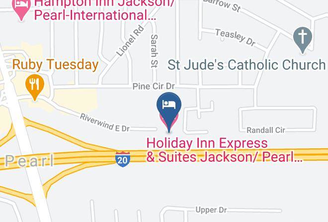 Rankin - Holiday Inn Express & Suites Jackson Pearl Intl Airport Maps