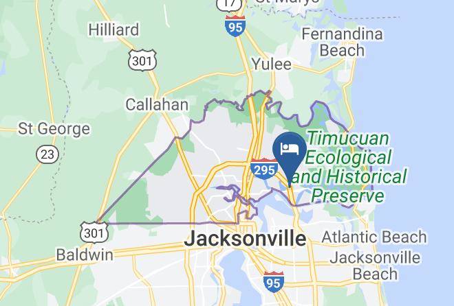 Duval - Holiday Inn Express & Suites Jacksonville Blount Island Maps
