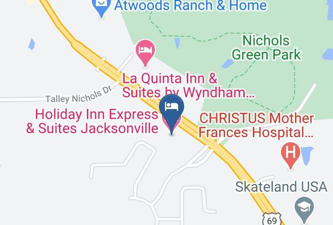 Cherokee - Holiday Inn Express & Suites Jacksonville Maps