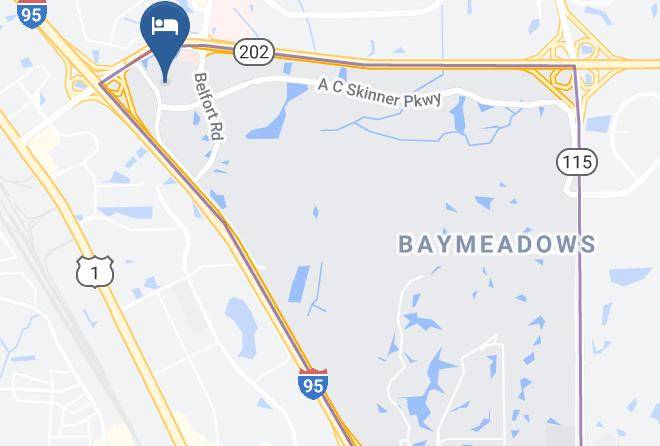 Duval - Holiday Inn Express & Suites Jacksonville South Maps