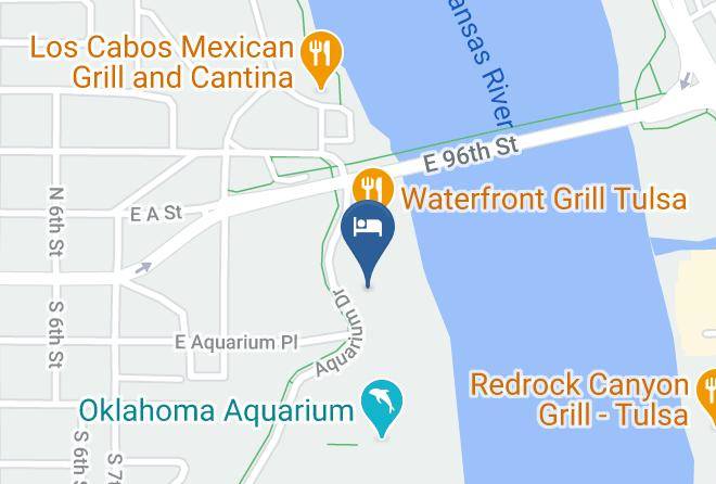 Tulsa - Holiday Inn Express & Suites Jenks Maps