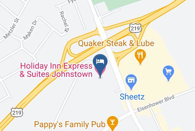 Cambria - Holiday Inn Express & Suites Johnstown Maps