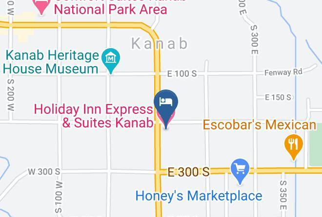 Kane - Holiday Inn Express & Suites Kanab Maps