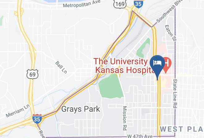 Wyandotte - Holiday Inn Express & Suites Kansas City Ku Medical Center Maps