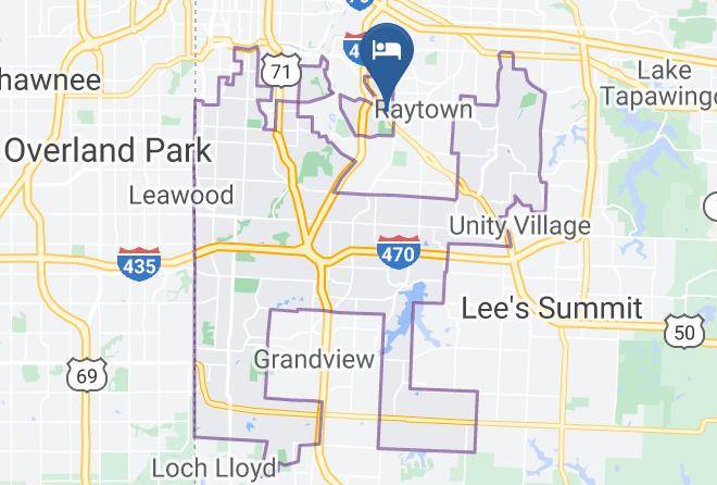 Jackson - Holiday Inn Express & Suites Kansas City Sport Complex Area Maps