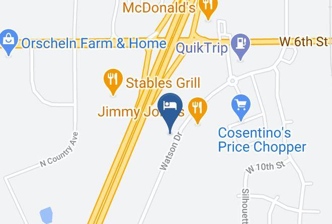 Clay - Holiday Inn Express & Suites Kearney Maps