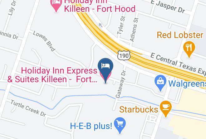 Bell - Holiday Inn Express & Suites Killeen Fort Hood Area Maps