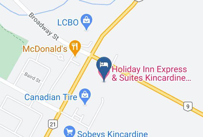 Bruce - Comfort Inn & Suites Kincardine Maps