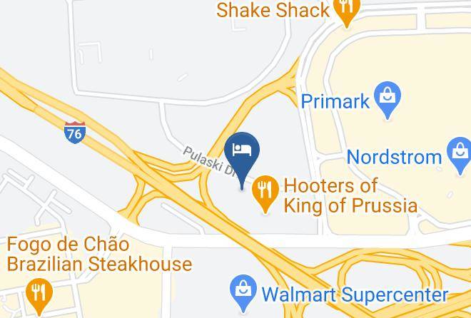 Holiday Inn Express & Suites King Of Prussia Map