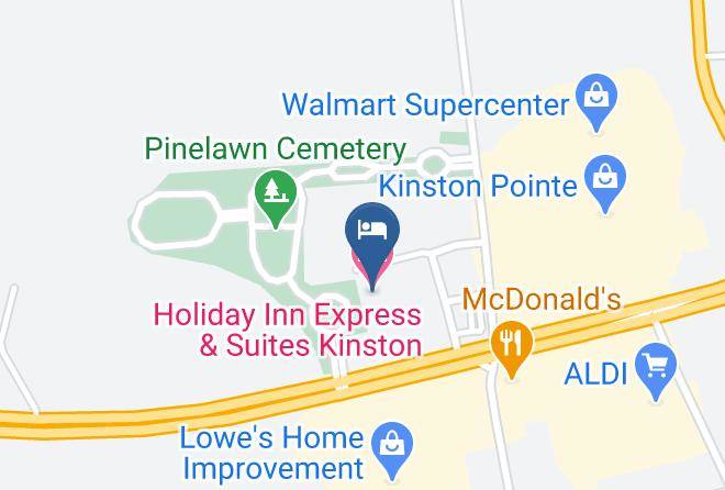 Lenoir - Holiday Inn Express & Suites Kinston Maps