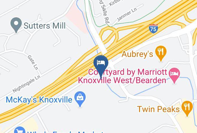 Knox - Holiday Inn Express & Suites Knoxville West Papermill Dr Maps