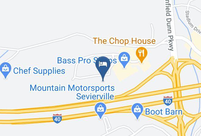 Sevier - Holiday Inn Express & Suites Kodak East Sevierville Maps