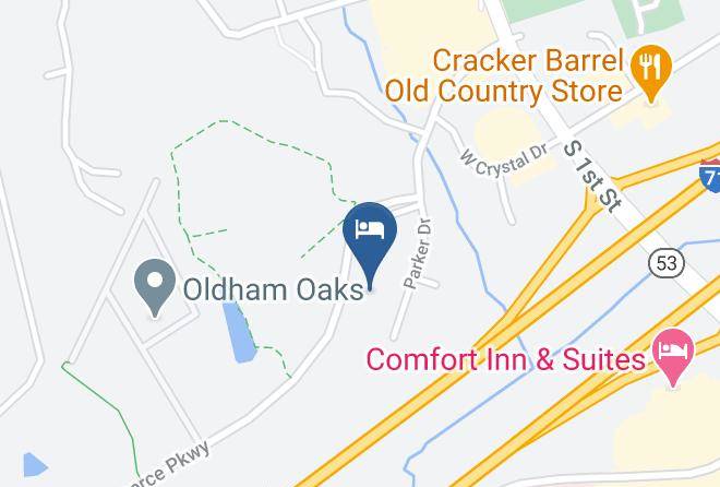 Oldham - Holiday Inn Express & Suites La Grange Maps
