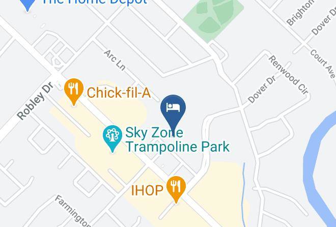 Lafayette Par - Holiday Inn Express & Suites Lafayette Maps
