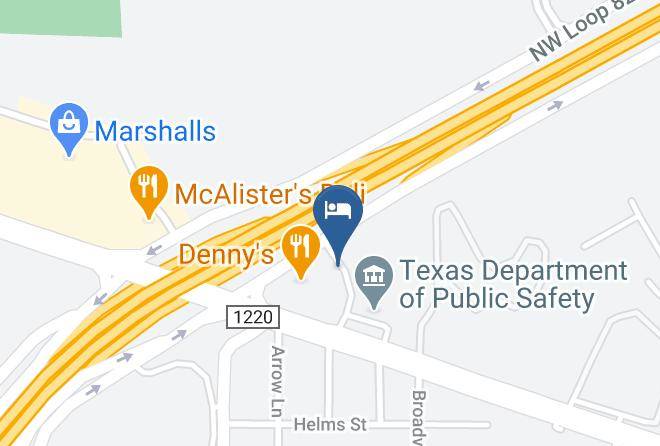 Holiday Inn Express & Suites Lake Worth Nw Loop 820 Map