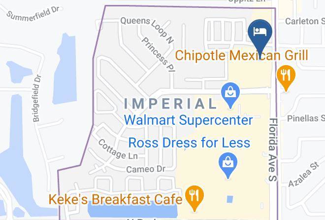 Polk - Holiday Inn Express & Suites Lakeland South Maps