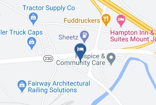Lancaster - Holiday Inn Express & Suites Lancaster Mount Joy Maps