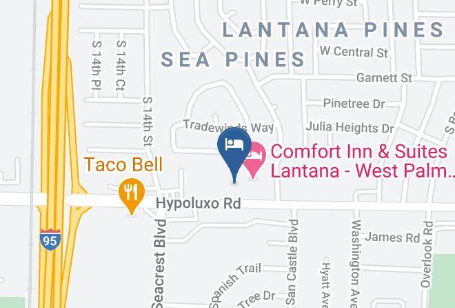 Palm Beach - Holiday Inn Express & Suites Lantana Maps