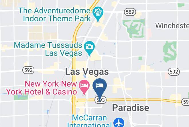 Clark - Holiday Inn Express & Suites Las Vegas E Tropicana Maps