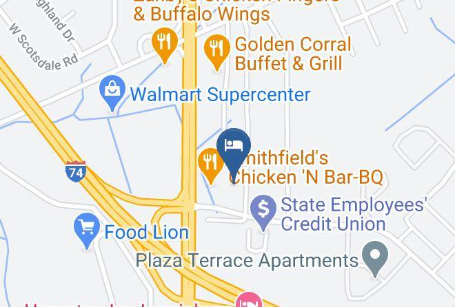 Scotland - Holiday Inn Express & Suites Laurinburg Maps