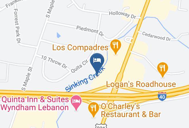 Wilson - Holiday Inn Express & Suites Lebanon Maps