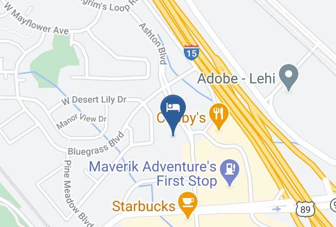 Utah - Holiday Inn Express & Suites Lehi Thanksgiving Point Maps