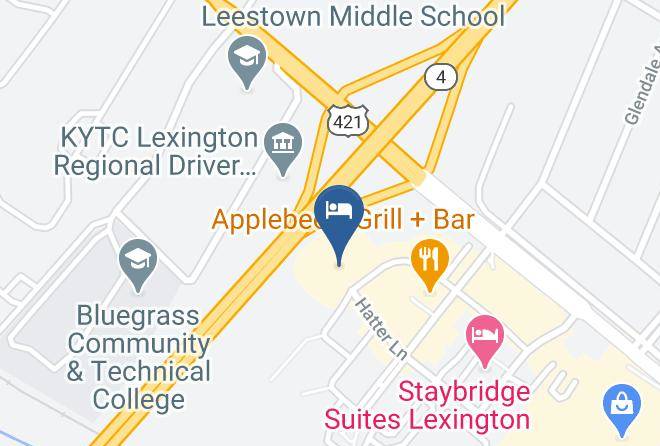Fayette - Holiday Inn Express & Suites Lexington Dtwn Area Keeneland Maps