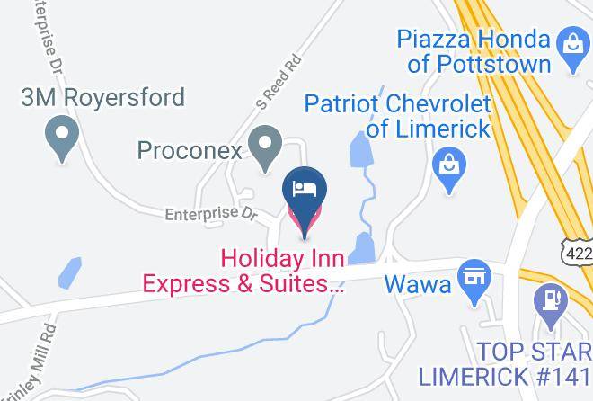Montgomery - Holiday Inn Express & Suites Limerick Pottstown Maps