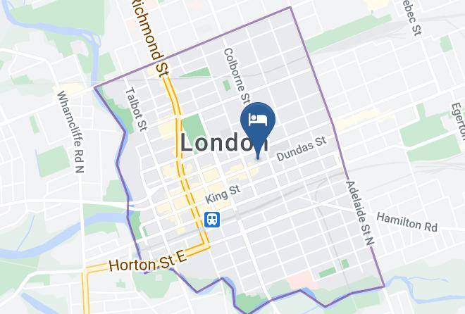 Middlesex - Holiday Inn Express & Suites London Downtown Maps