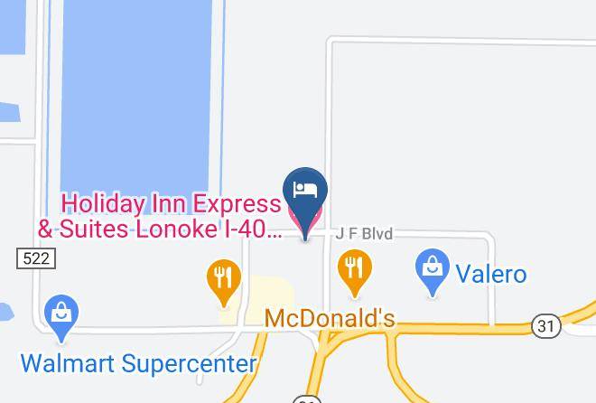 Lonoke - Holiday Inn Express & Suites Lonoke I 40 Maps