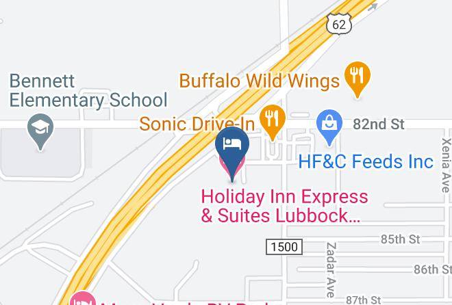 Lubbock - Holiday Inn Express & Suites Lubbock Southwest Wolfforth Maps