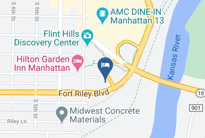 Riley - Holiday Inn Express & Suites Manhattan Maps
