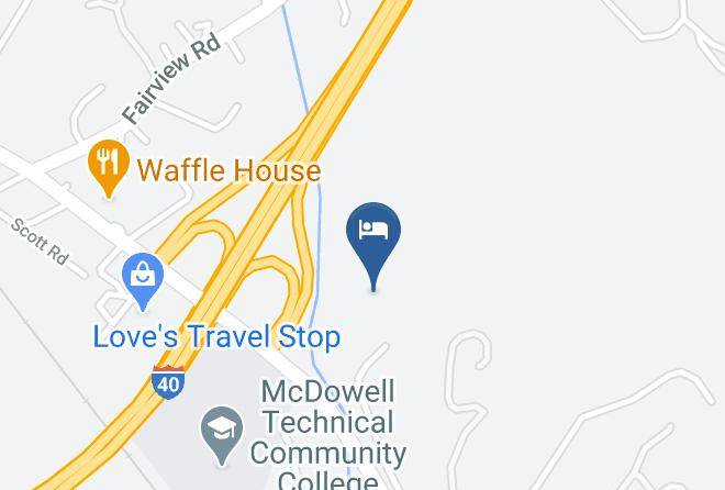 Mcdowell - Holiday Inn Express & Suites Marion Maps