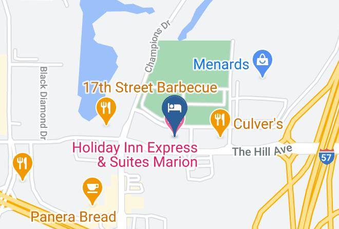 Williamson - Holiday Inn Express & Suites Marion Maps