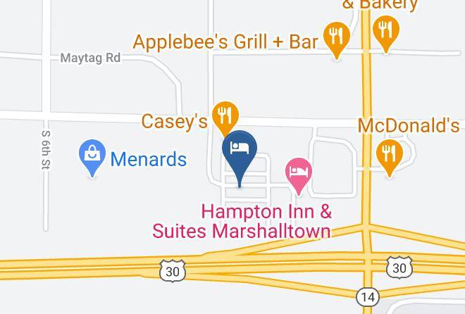 Marshall - Holiday Inn Express & Suites Marshalltown Maps
