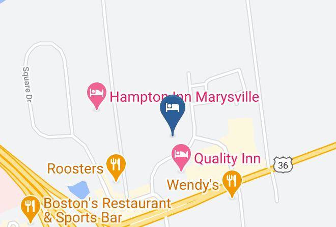 Holiday Inn Express & Suites Marysville Map