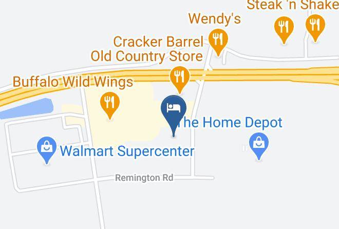 Coles - Holiday Inn Express & Suites Mattoon Maps