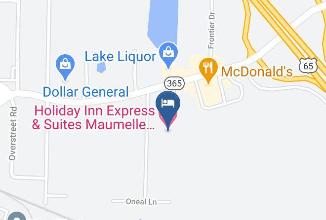 Pulaski - Holiday Inn Express & Suites Maumelle Little Rock Nw Maps
