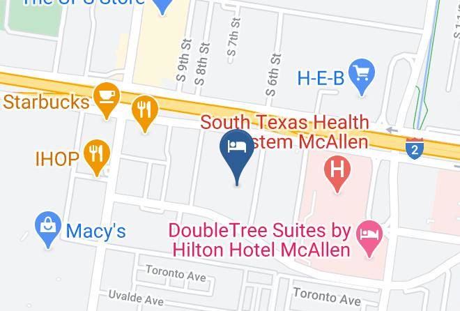 Hidalgo - Holiday Inn Express & Suites Mcallen Medical Center Area Maps