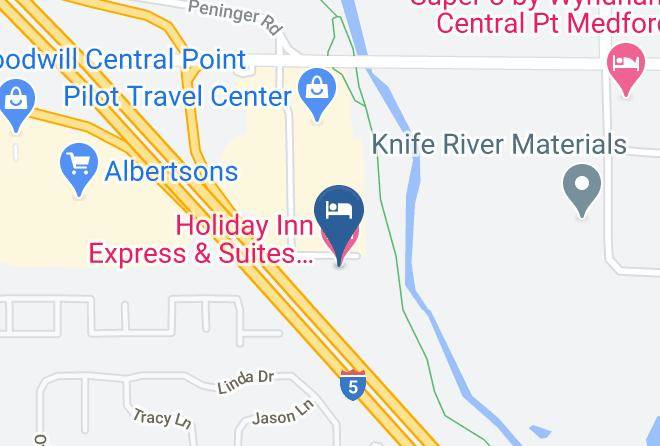 Jackson - Holiday Inn Express & Suites Medford Central Point Maps