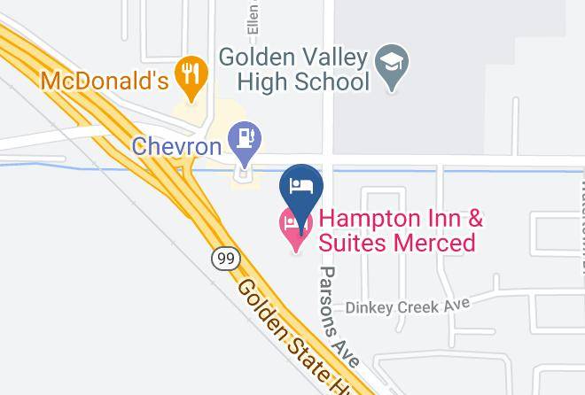 Merced - Holiday Inn Express Hotel & Suites Merced Maps