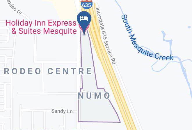 Dallas - Holiday Inn Express & Suites Mesquite Maps