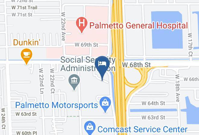 Miami Dade - Holiday Inn Express & Suites Miami Hialeah Maps