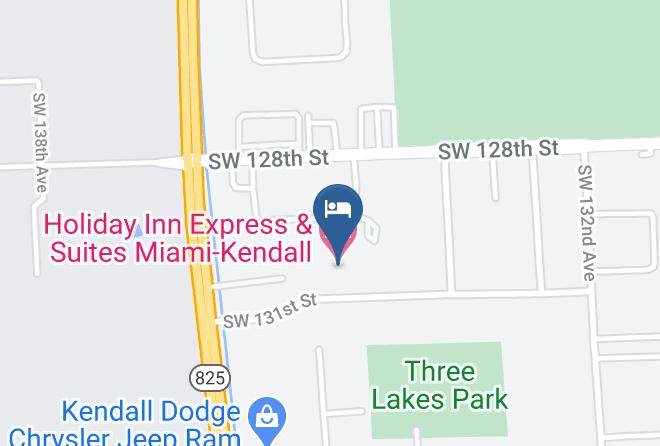 Miami Dade - Holiday Inn Express & Suites Miami Kendall Maps