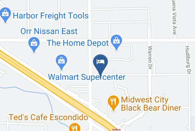 Oklahoma - Holiday Inn Express & Suites Midwest City Maps